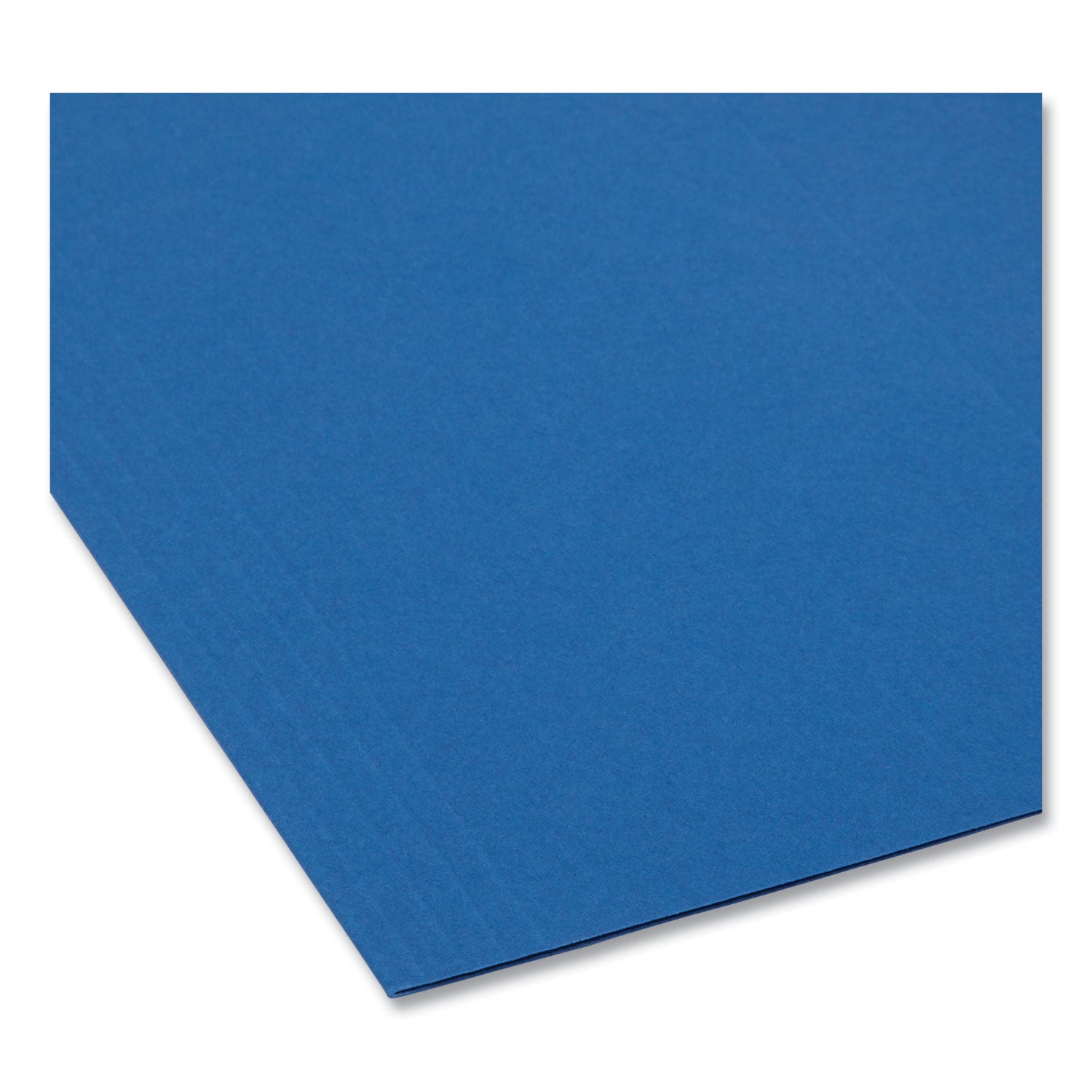 Colored Hanging File Folders with 1/5 Cut Tabs, Letter Size, 1/5-Cut Tabs, Navy, 25/Box - 