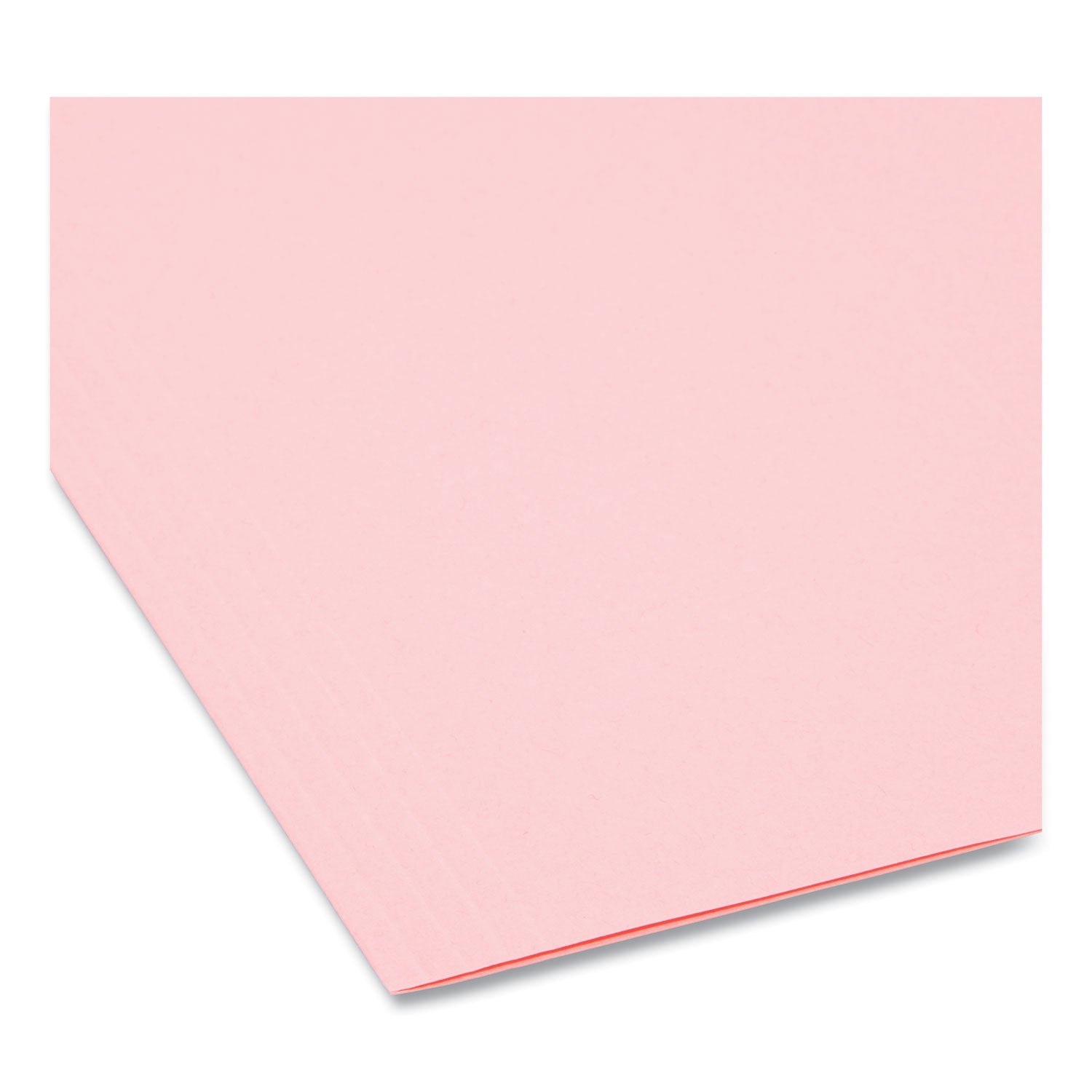 Colored Hanging File Folders with 1/5 Cut Tabs, Letter Size, 1/5-Cut Tabs, Pink, 25/Box - 