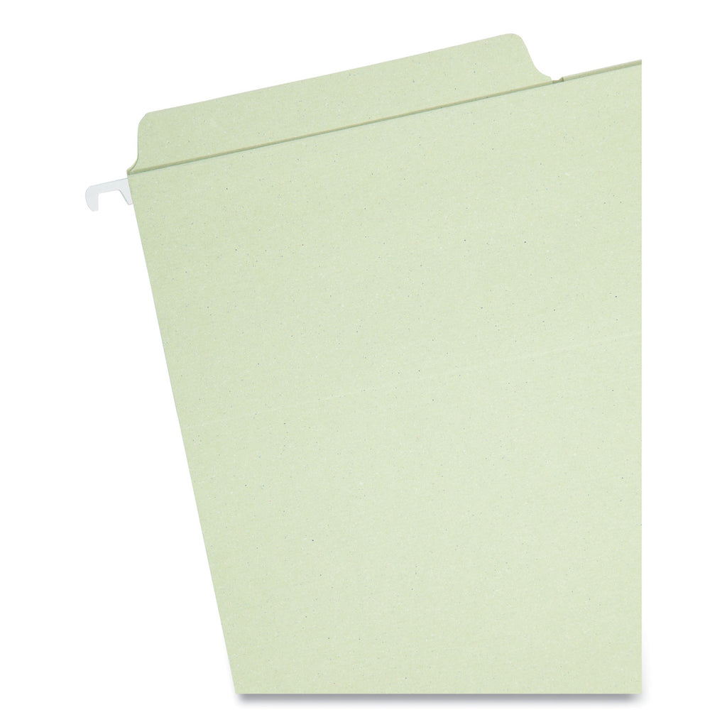 FasTab Hanging Folders, Legal Size, 1/3-Cut Tabs, Moss, 20/Box - 