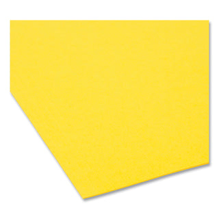 FasTab Hanging Folders, Letter Size, 1/3-Cut Tabs, Yellow, 20/Box - 