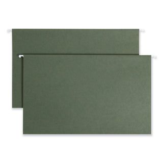 Hanging Folders, Legal Size, Standard Green, 25/Box - 