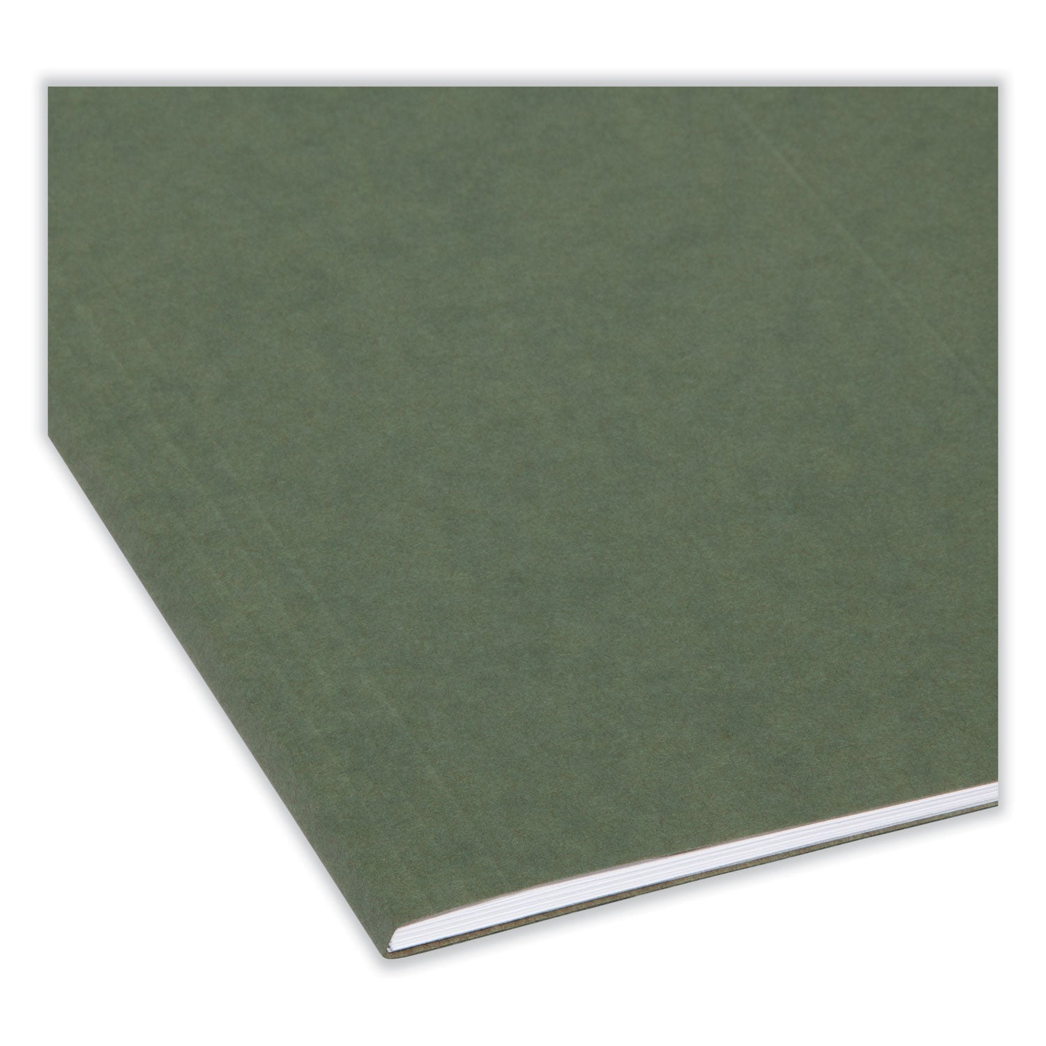 TUFF Hanging Folders with Easy Slide Tab, Legal Size, 1/3-Cut Tabs, Standard Green, 20/Box - 
