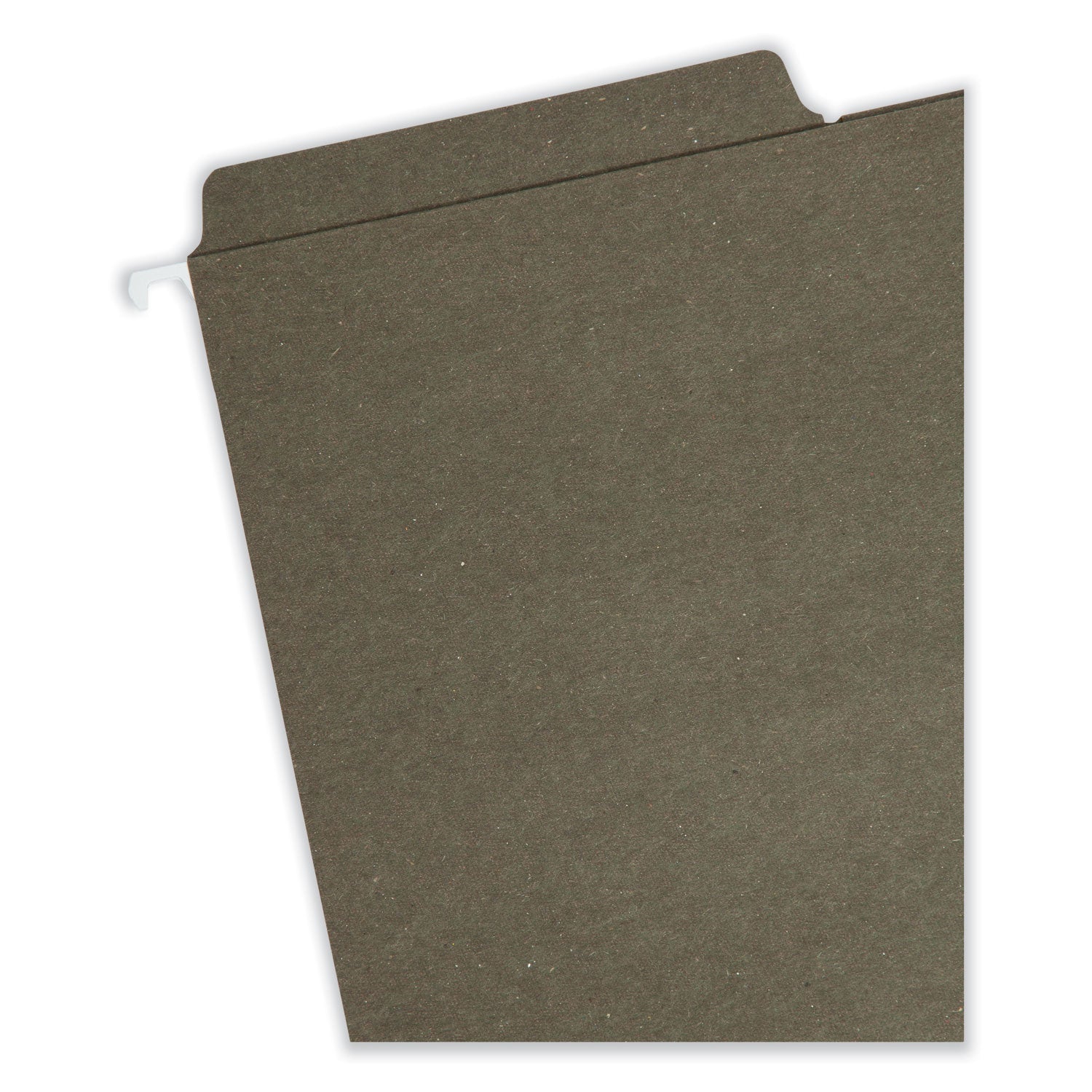 FasTab Hanging Folders, Legal Size, 1/3-Cut Tabs, Standard Green, 20/Box - 