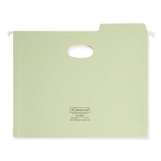 FasTab TUFF Hanging Pockets, Letter Size, 1/3-Cut Tabs, Moss, 9/Box - 