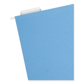 Box Bottom Hanging File Folders, 2" Capacity, Letter Size, 1/5-Cut Tabs, Assorted Colors, 25/Box - 