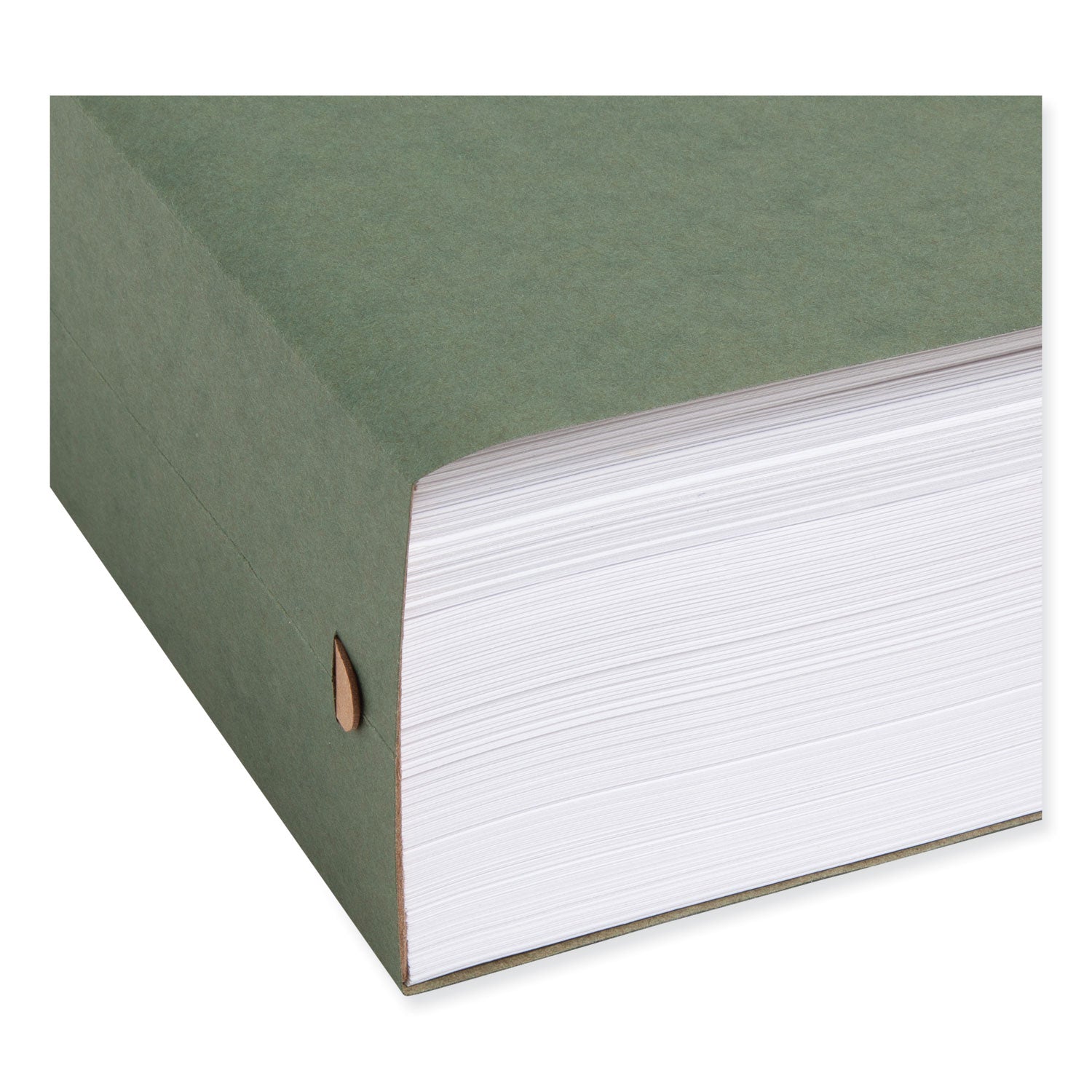 Box Bottom Hanging File Folders, 3" Capacity, Letter Size, Standard Green, 25/Box - 