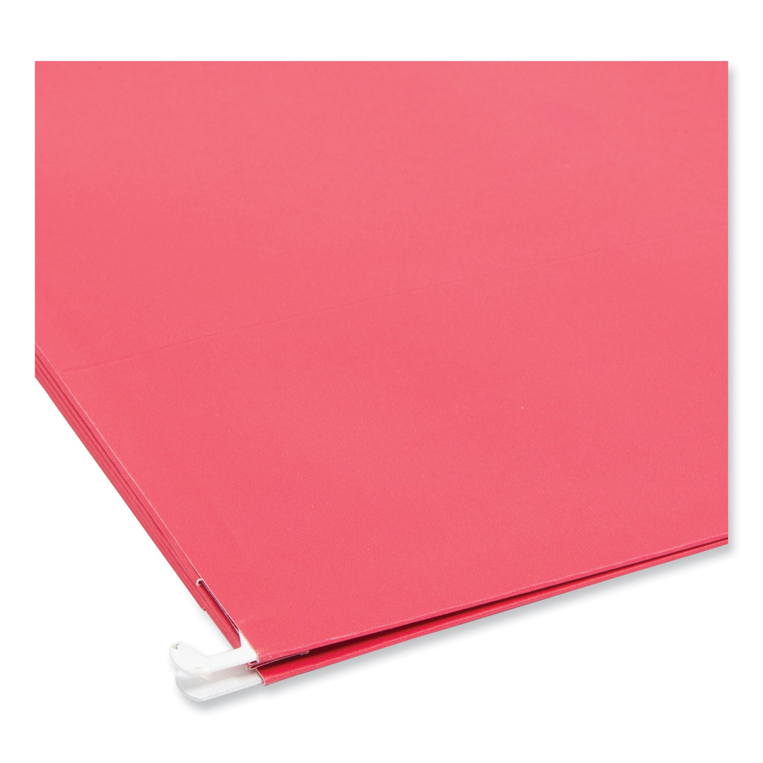 Hanging Pockets with Full-Height Gusset, 1 Section, 3.5" Capacity, Letter Size, Assorted Colors, 4/Pack
