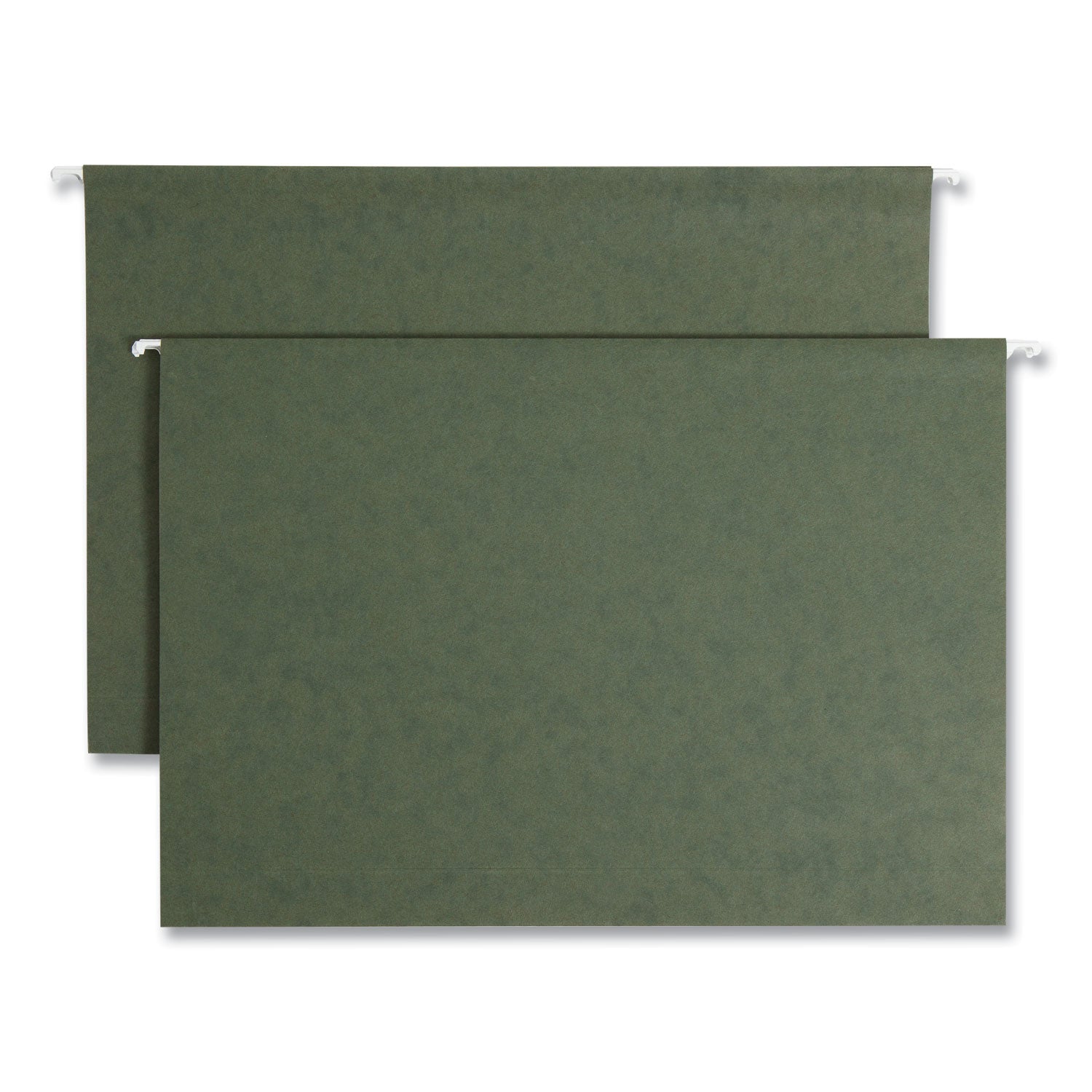 Box Bottom Hanging File Folders, 2" Capacity, Legal Size, Standard Green, 25/Box - 