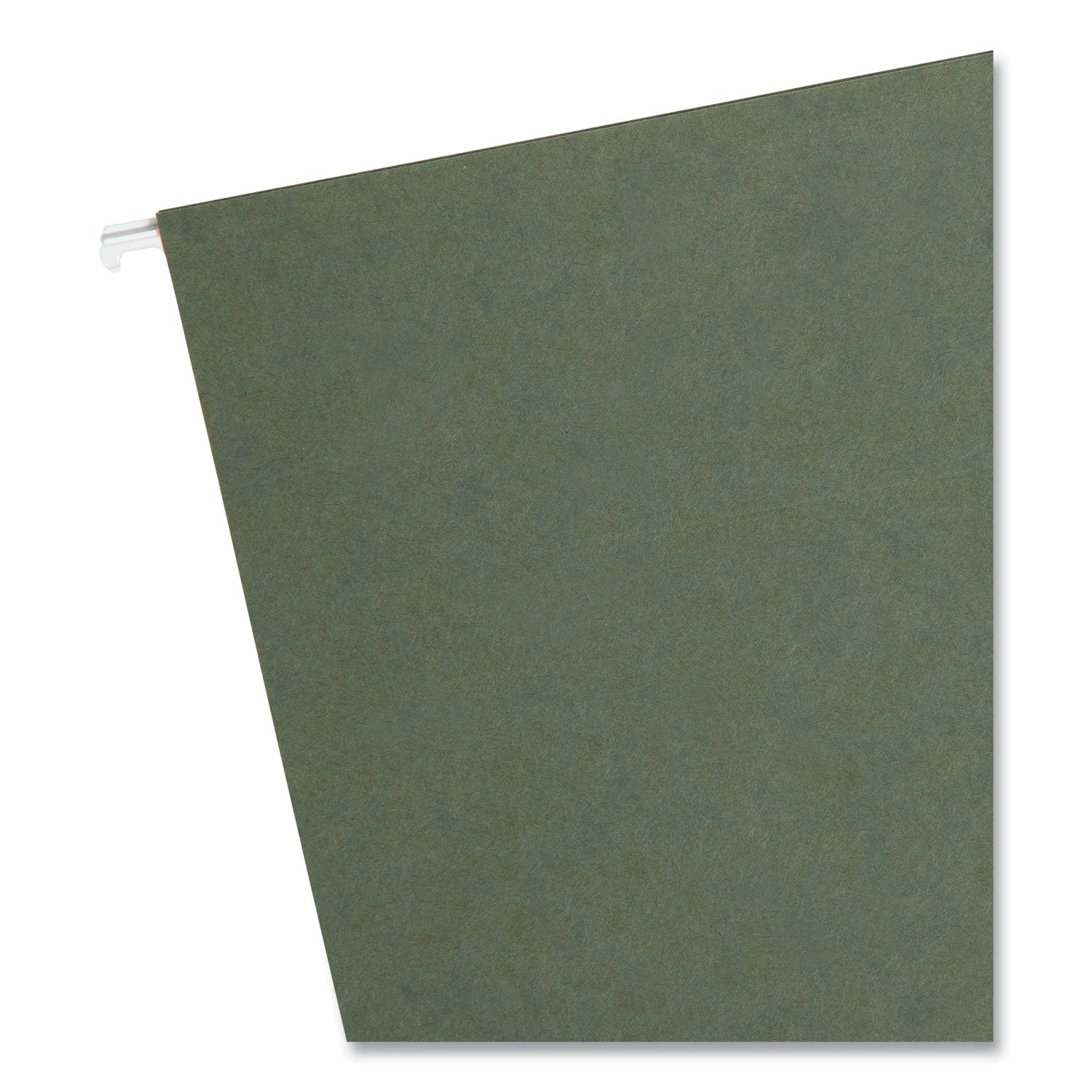 Box Bottom Hanging File Folders, 2" Capacity, Legal Size, Standard Green, 25/Box - 