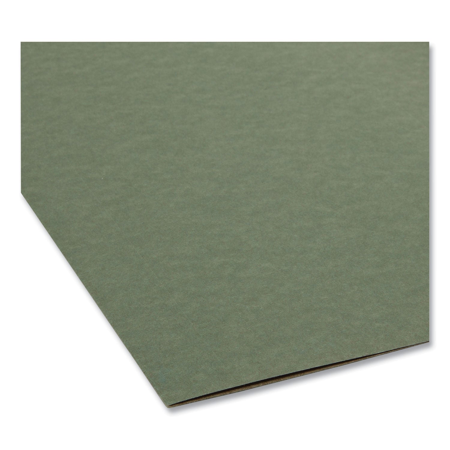 Box Bottom Hanging File Folders, 2" Capacity, Legal Size, Standard Green, 25/Box - 