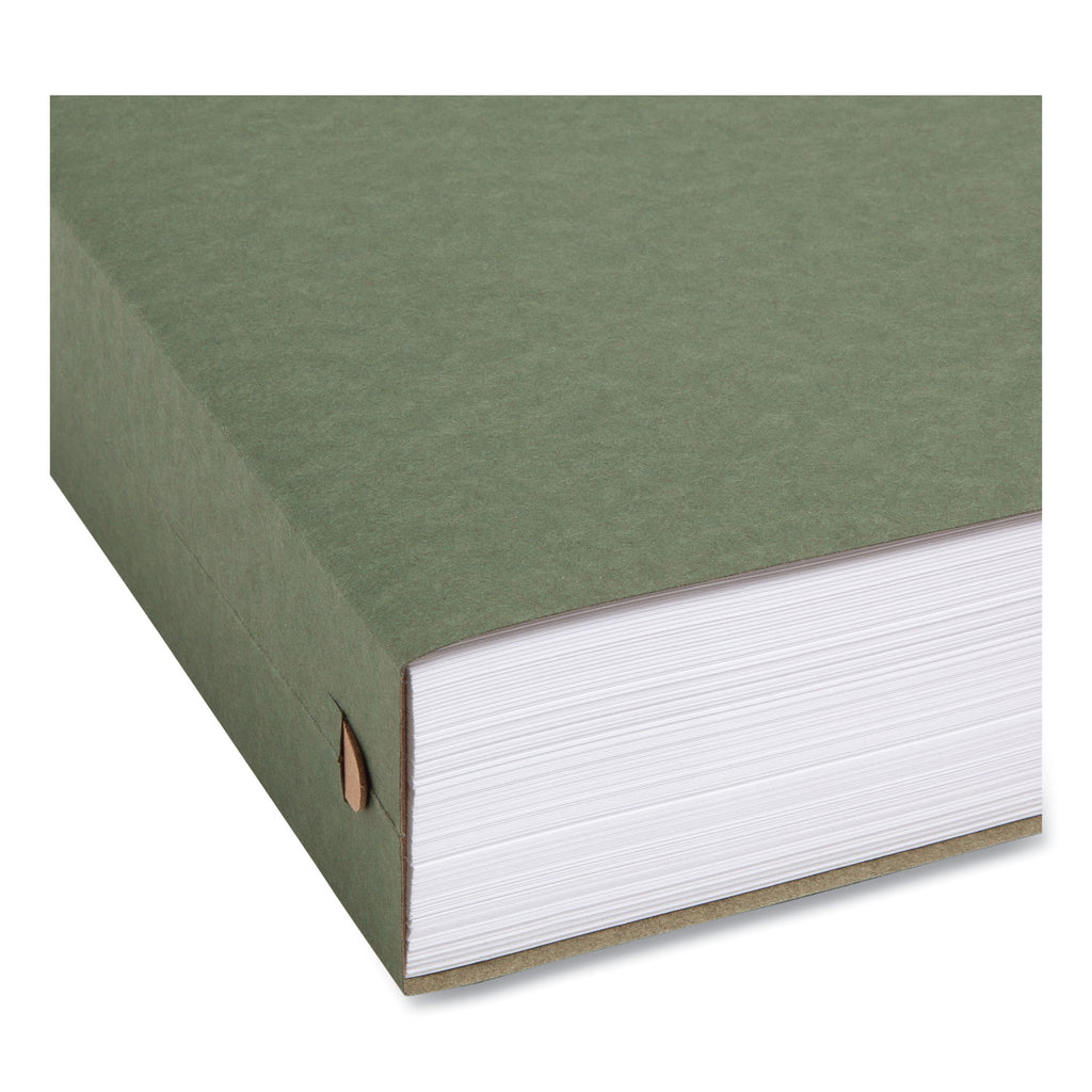 Box Bottom Hanging File Folders, 2" Capacity, Legal Size, Standard Green, 25/Box - 