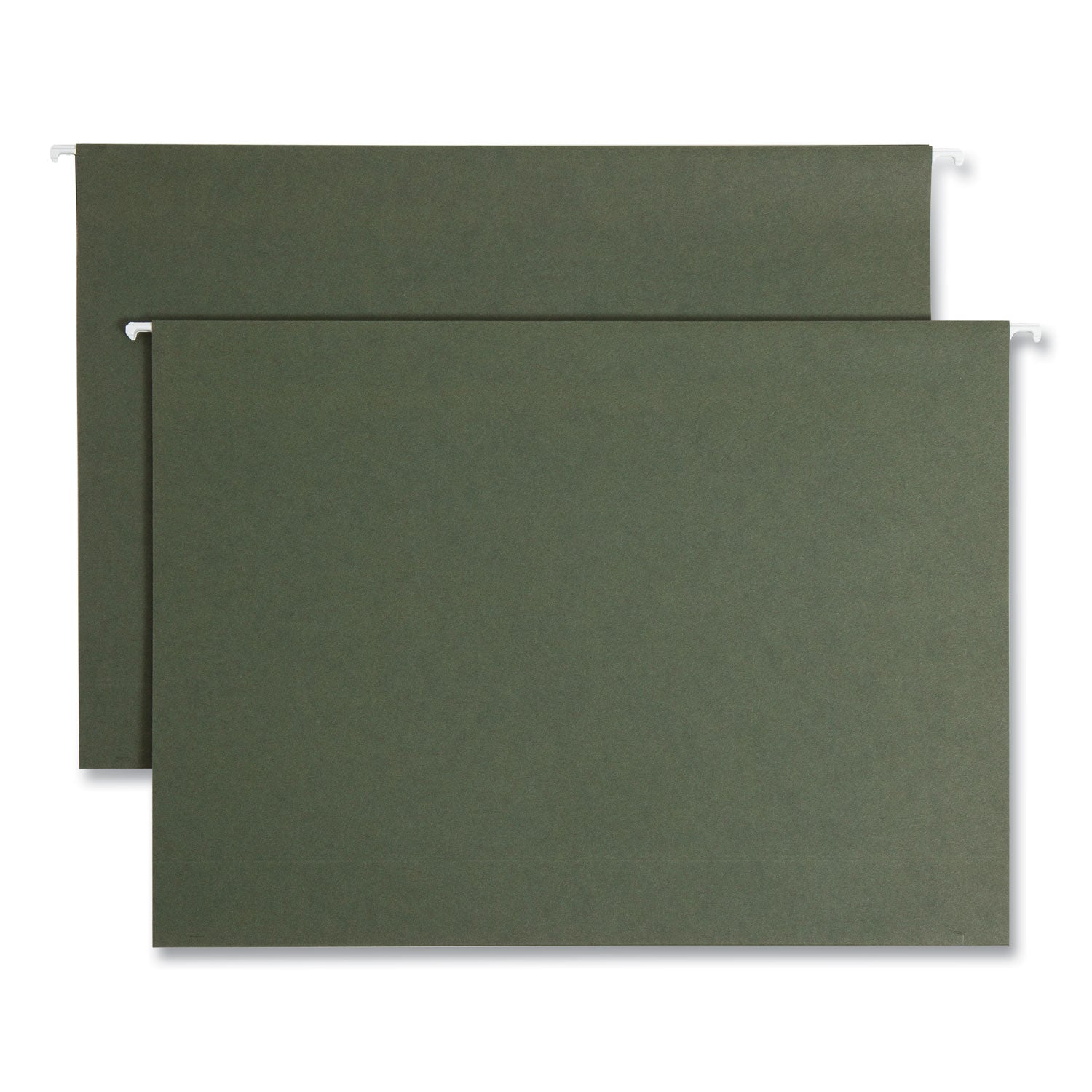 Box Bottom Hanging File Folders, 3" Capacity, Legal Size, Standard Green, 25/Box - 