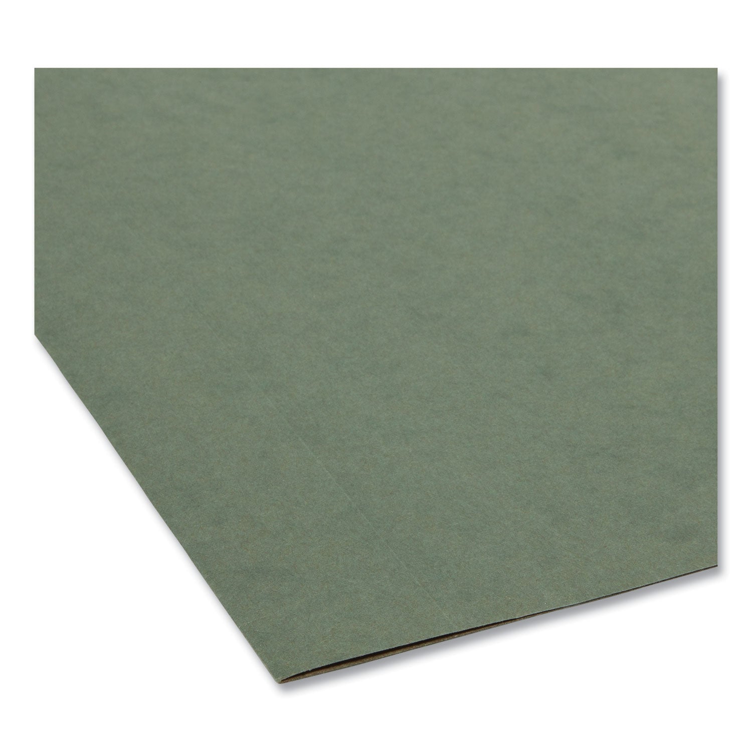 Box Bottom Hanging File Folders, 3" Capacity, Legal Size, Standard Green, 25/Box - 