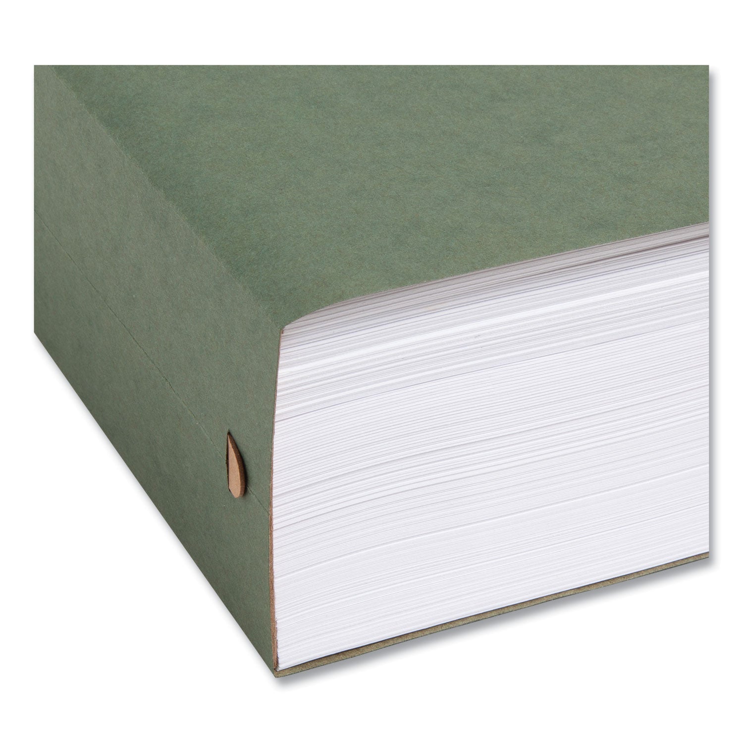 Box Bottom Hanging File Folders, 3" Capacity, Legal Size, Standard Green, 25/Box - 