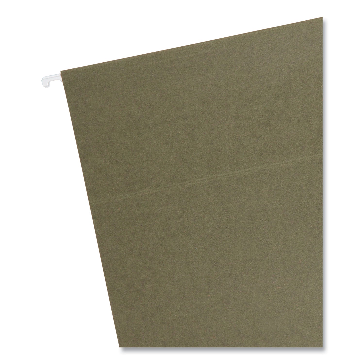Box Bottom Hanging File Folders, 2" Capacity, Legal Size, Standard Green, 25/Box - 