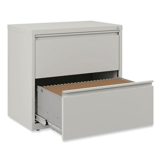 Lateral File, 2 Legal/Letter-Size File Drawers, Light Gray, 36" x 18.63" x 28