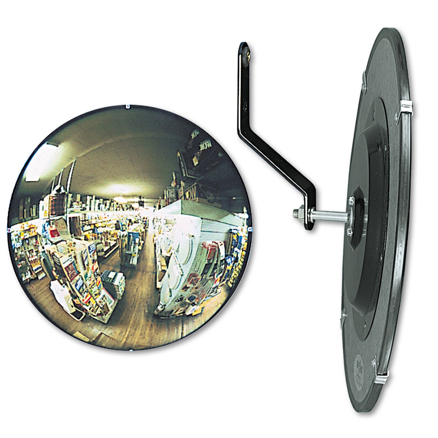 160 degree Convex Security Mirror, Circular, 12" Diameter - 