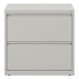 Lateral File, 2 Legal/Letter-Size File Drawers, Light Gray, 36" x 18.63" x 28