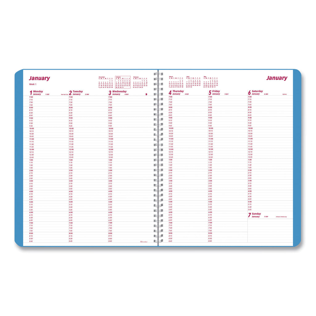 mountains-weekly-appointment-book-mountains-photography-11-x-85-blue-green-cover-12-month-jan-to-dec-2024_redcb950g04 - 2