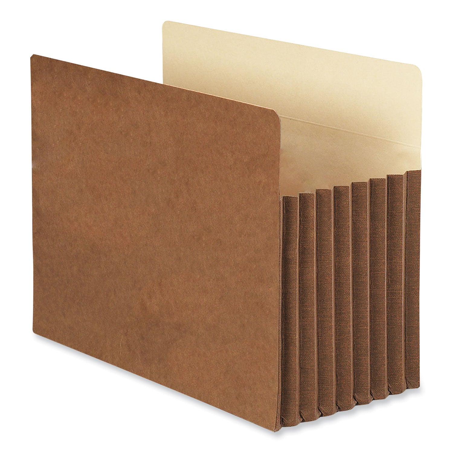 Redrope TUFF Pocket Drop-Front File Pockets with Fully Lined Gussets, 7" Expansion, Letter Size, Redrope, 5/Box - 