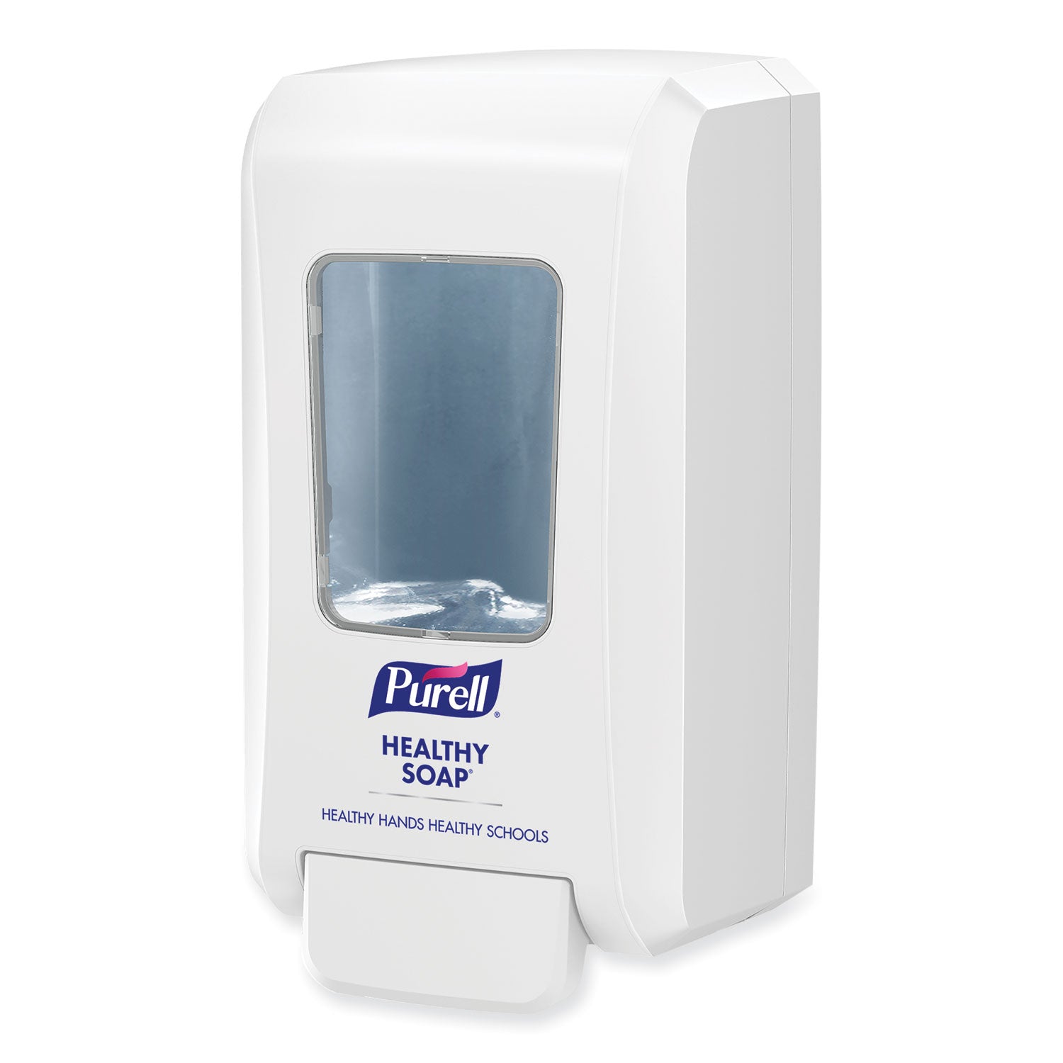 fmx-20-soap-push-style-dispenser-2000-ml-468-x-65-x-1166-for-k-12-schools-white_goj524006 - 2