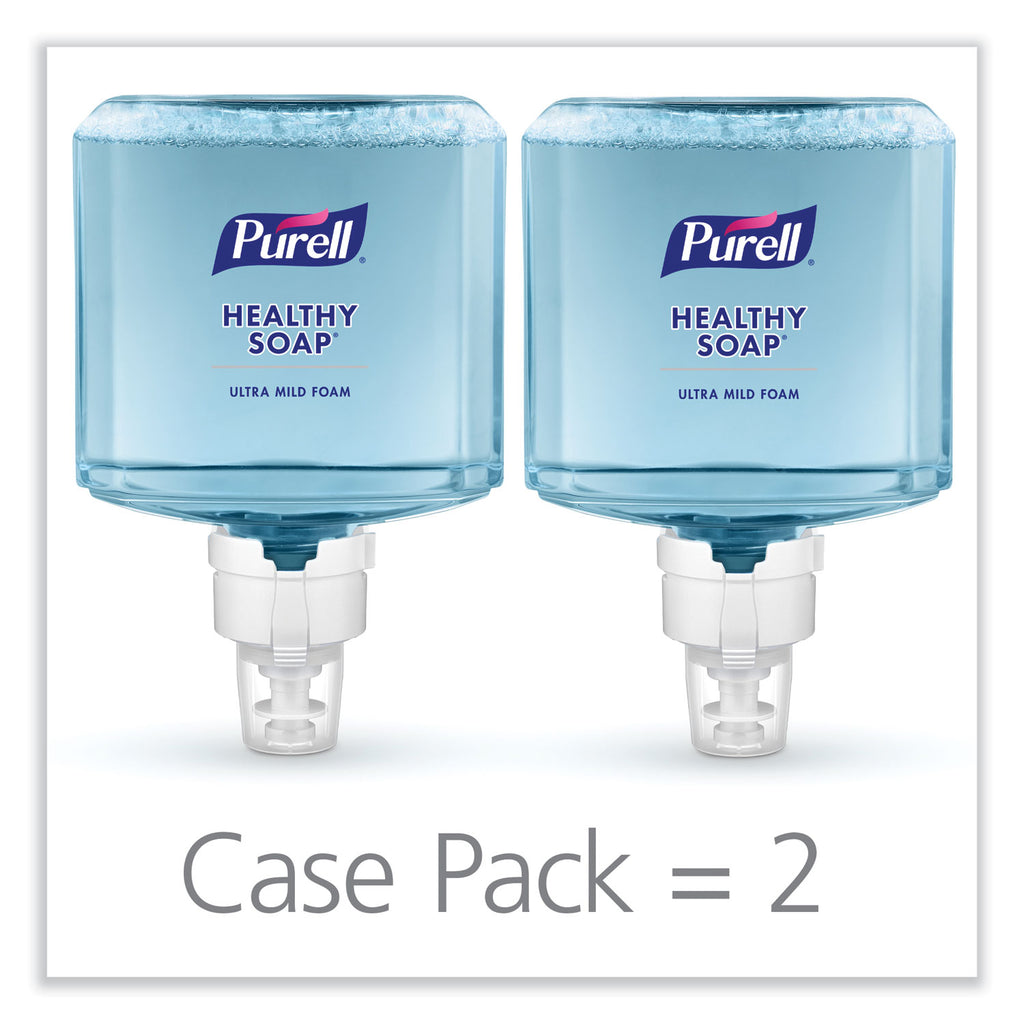 healthcare-healthy-soap-ultra-mild-foam-refill-for-es8-dispensers-clean-1200-ml-2-carton_goj777502 - 4