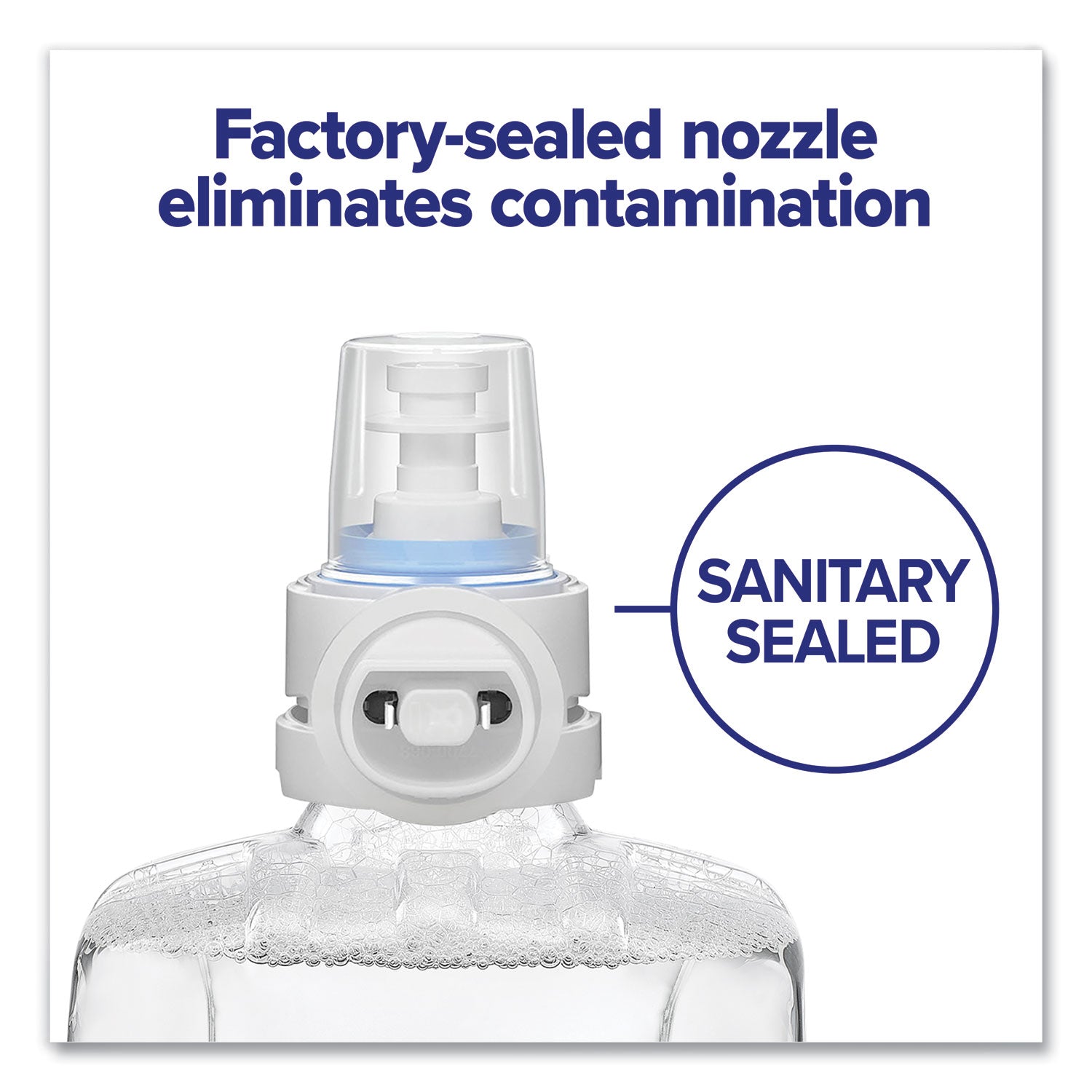 Healthy Soap 2.0% CHG Antimicrobial Foam for CS8 Dispensers, Fragrance-Free, 1,200 mL, 2/Carton