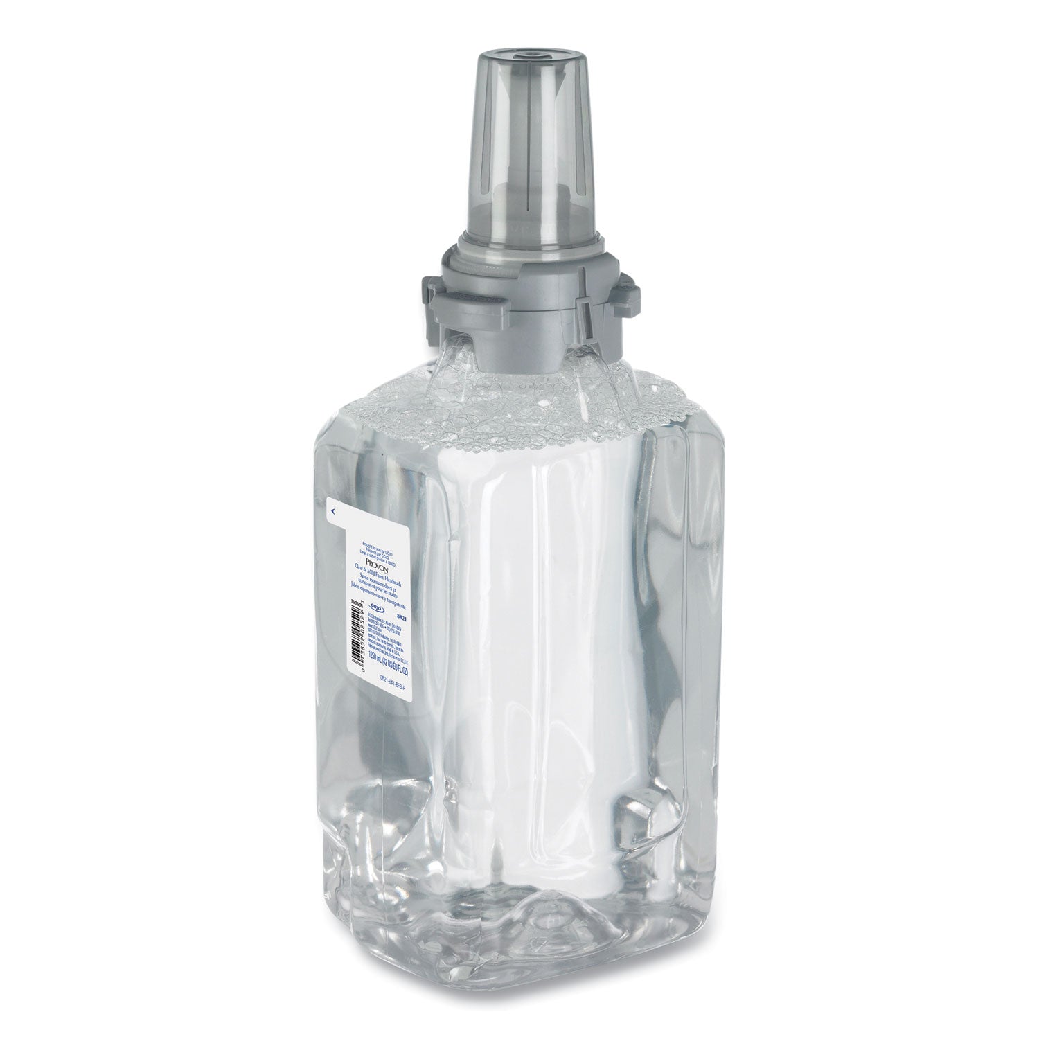 Clear and Mild Foam Hand Wash, Unscented, 1,250 mL Refill, 3/Carton