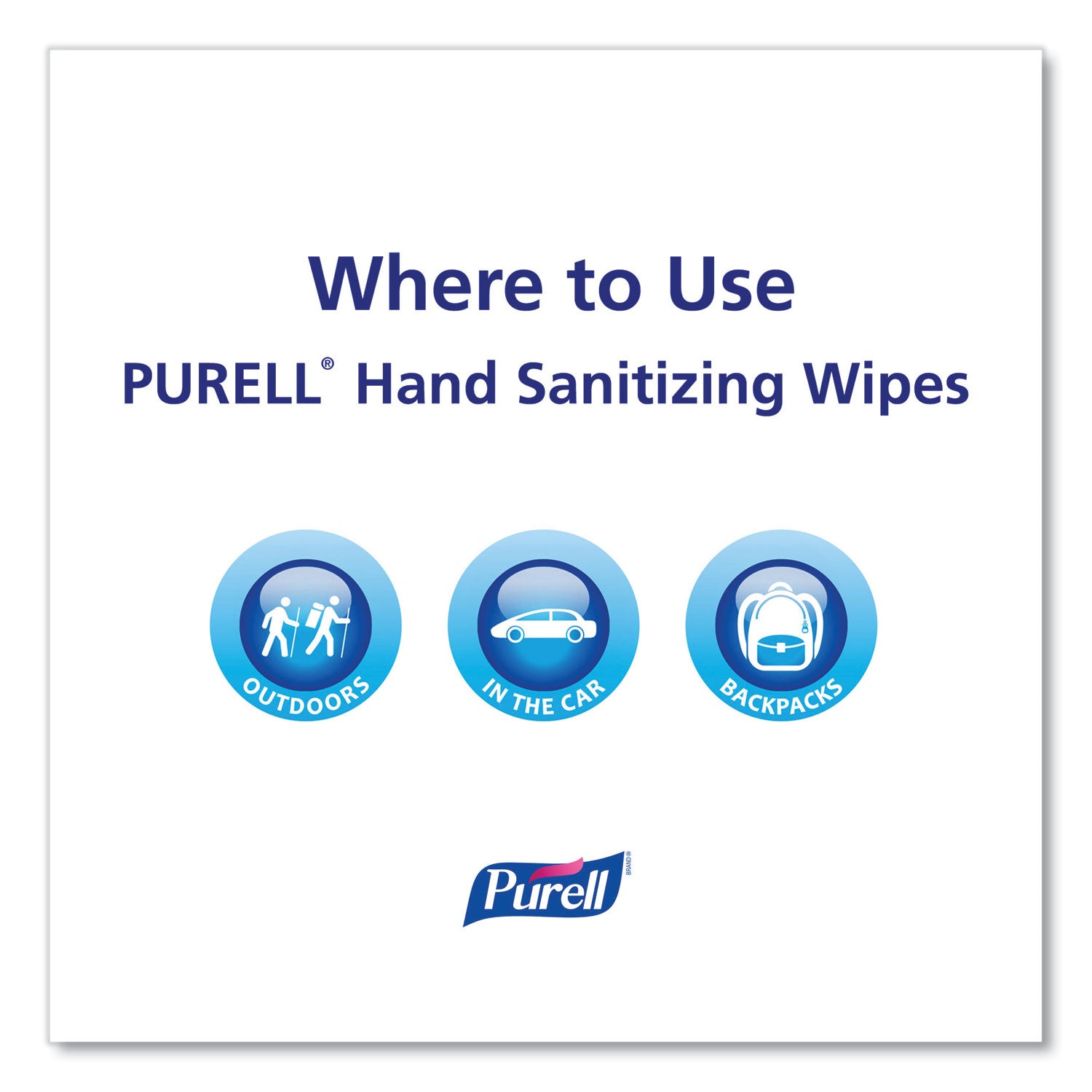 Hand Sanitizing Wipes Alcohol Formula, 6 x 7, Unscented, White, 175/Canister, 6 Canisters/Carton - 
