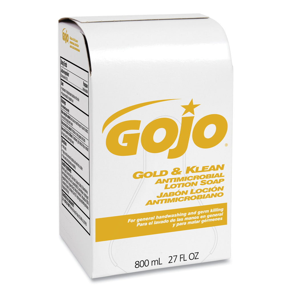 Gold and Klean Lotion Soap Bag-in-Box Dispenser Refill, Floral Balsam, 800 mL
