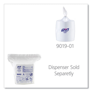 PURELL Hand Sanitizing Wipes Dispenser Refill - White - Durable, Textured, Lint-free - For Hand, Face - 1700 Per Pack - 2 / Carton