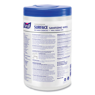 foodservice-surface-sanitizing-wipes-1-ply-10-x-7-fragrance-free-white-110-canister-6-canisters-carton_goj934106ct - 3