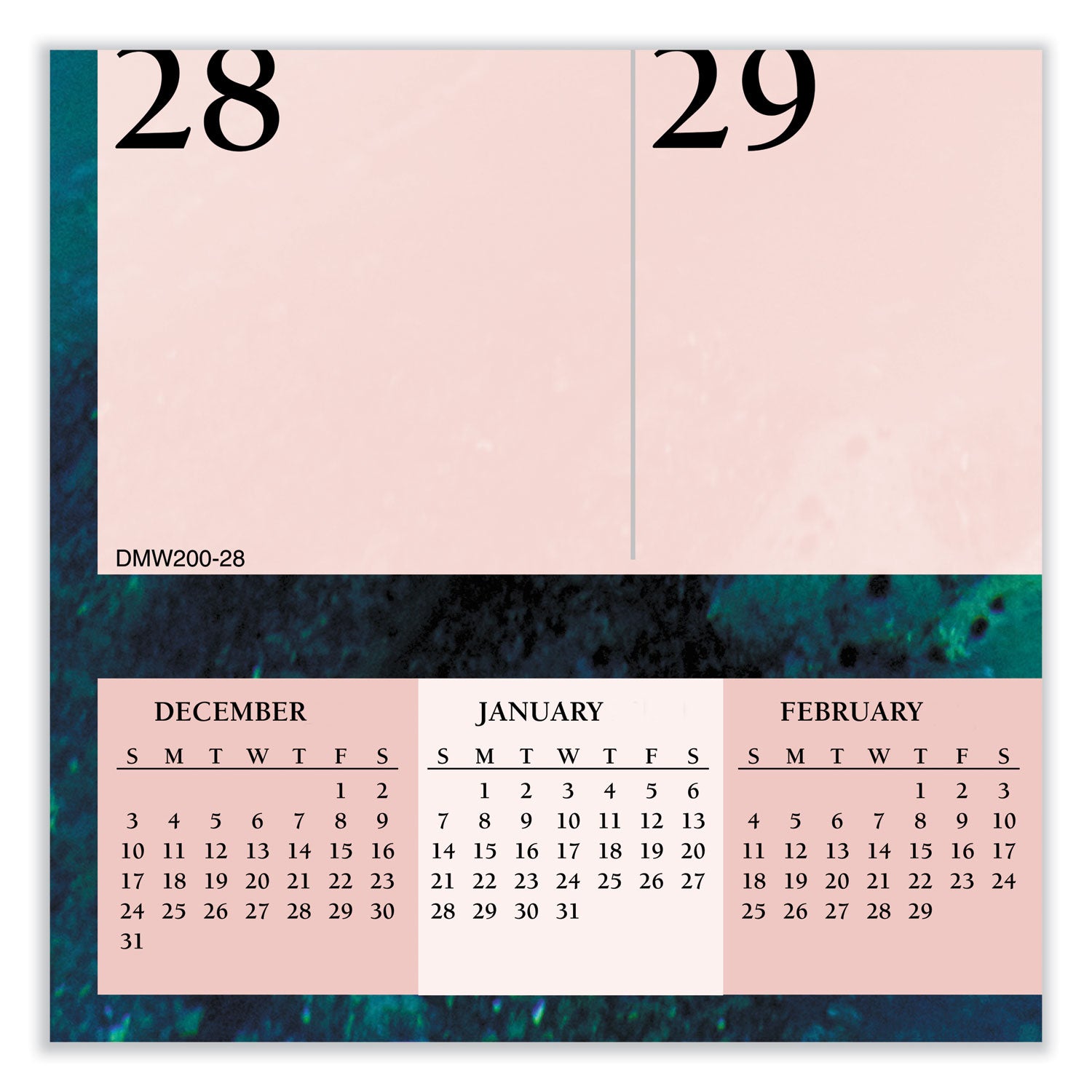 Scenic Monthly Wall Calendar, Scenic Landscape Photography, 12 x 17, White/Multicolor Sheets, 12-Month (Jan to Dec): 2024 - 