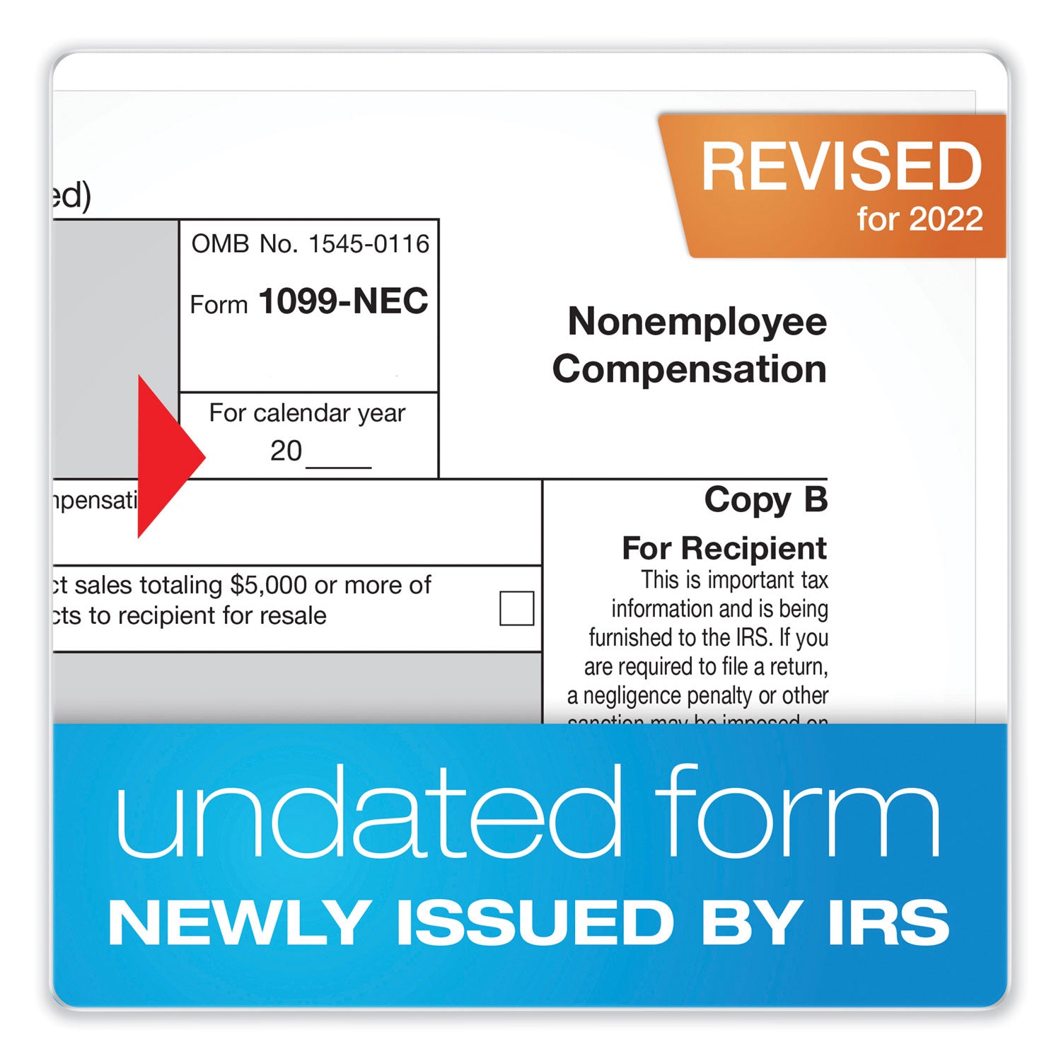 1099-nec-+-1096-tax-form-bundle-inkjet-laser-fiscal-year-2023-5-part-85-x-367-3-forms-sheet-24-forms-total_abfx5241nec22 - 3