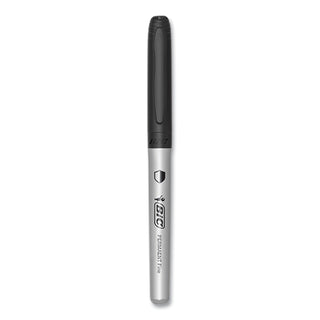 PrevaGuard Permanent Marker, Fine Bullet Tip, Black, 12/Pack