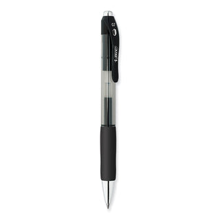 prevaguard-gel-ocity-retractable-gel-pen-medium-07-mm-black-ink-clear-black-barrel-dozen_bicrgga11blk - 3