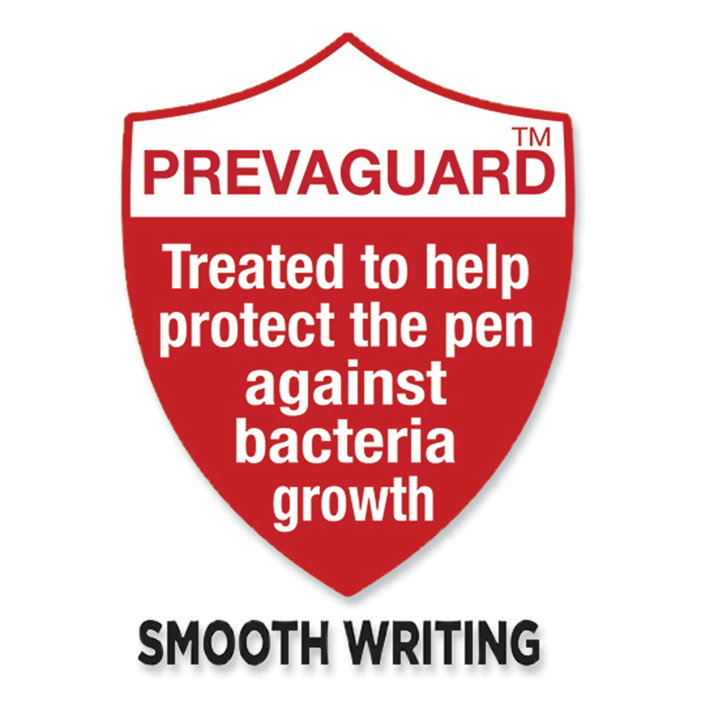 prevaguard-gel-ocity-retractable-gel-pen-medium-07-mm-black-ink-clear-black-barrel-dozen_bicrgga11blk - 5