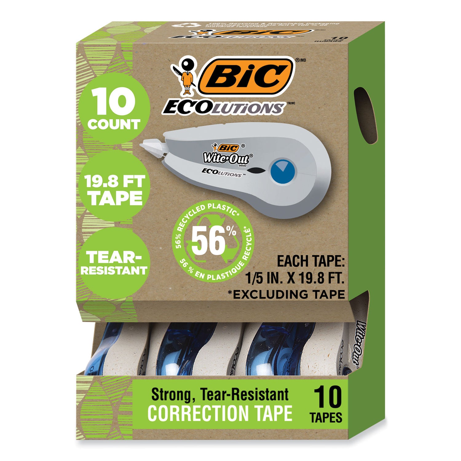 wite-out-brand-ecolutions-correction-tape-non-refillable-white-02-x-198-ft-10-pack_bicwoet10whi - 3
