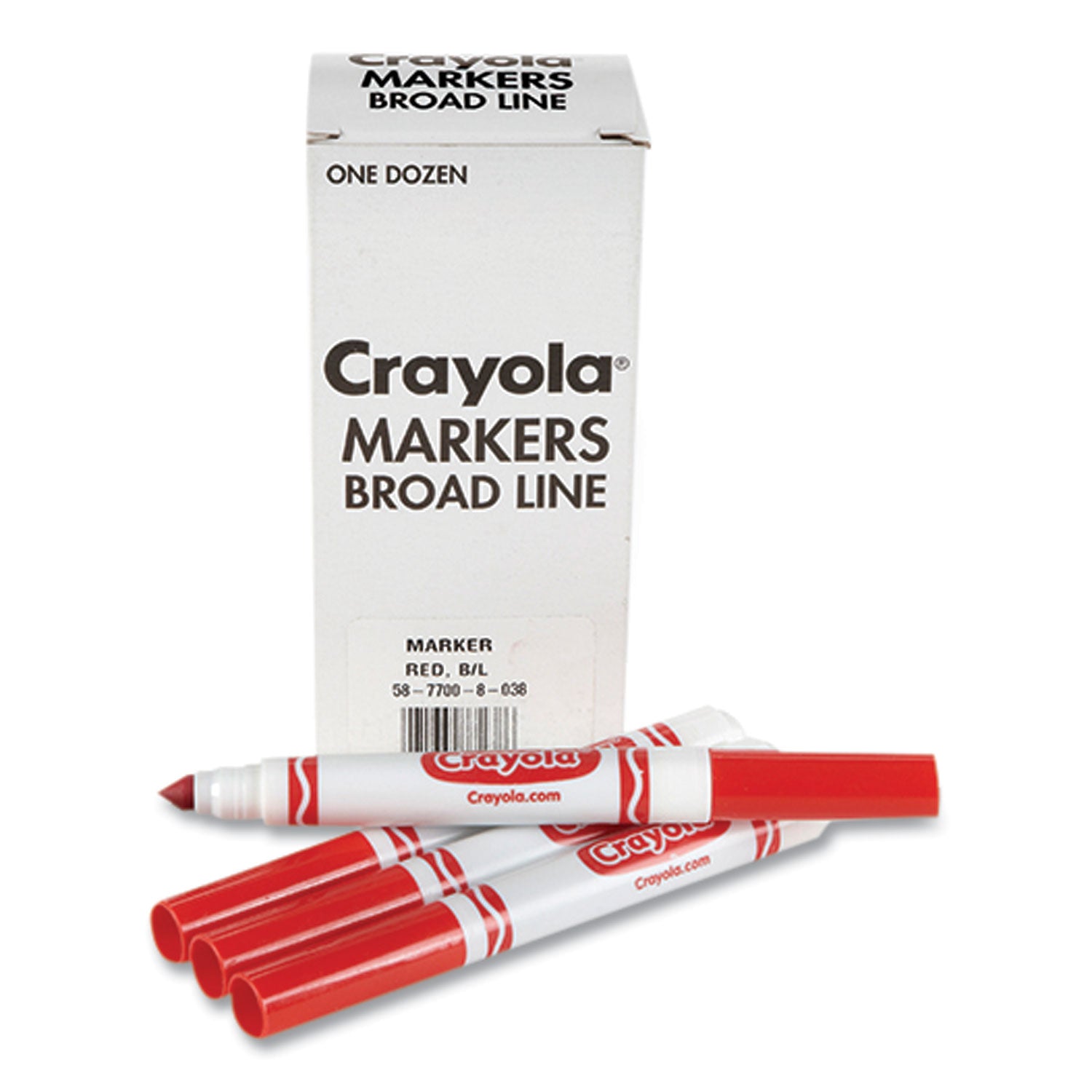 bulk-broad-line-marker-broad-bullet-tip-red-12-box_cyo587700038 - 1