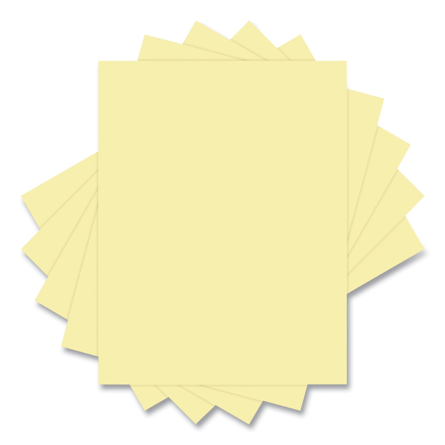 30%-recycled-colored-paper-20-lb-bond-weight-85-x-11-canary-500-ream_dmr94290 - 2