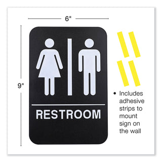 indoor-outdoor-restroom-with-braille-text-6-x-9-black-face-white-graphics-3-pack_exohd0275s - 2