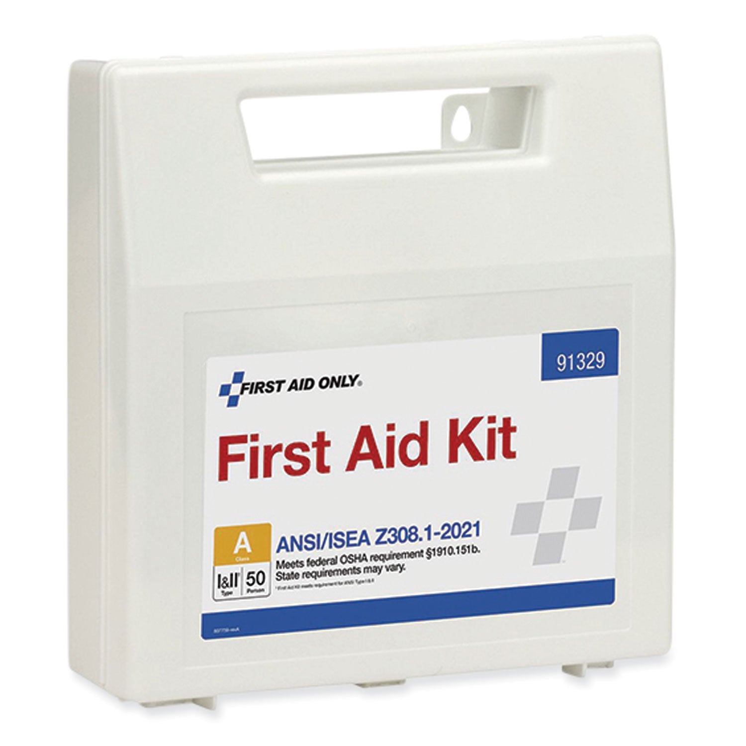 ansi-2021-first-aid-kit-for-50-people-184-pieces-plastic-case_fao91329 - 2