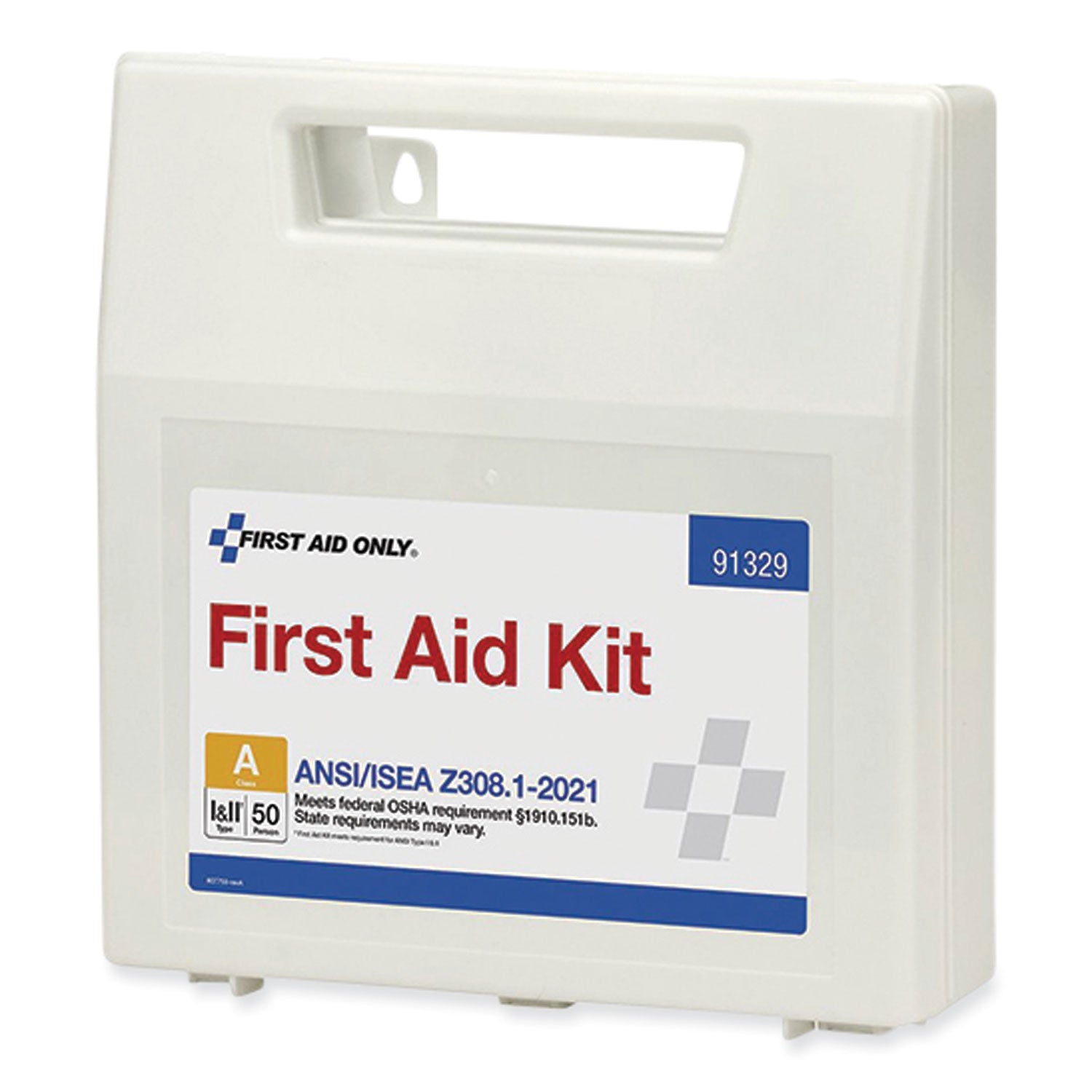 ansi-2021-first-aid-kit-for-50-people-184-pieces-plastic-case_fao91329 - 3