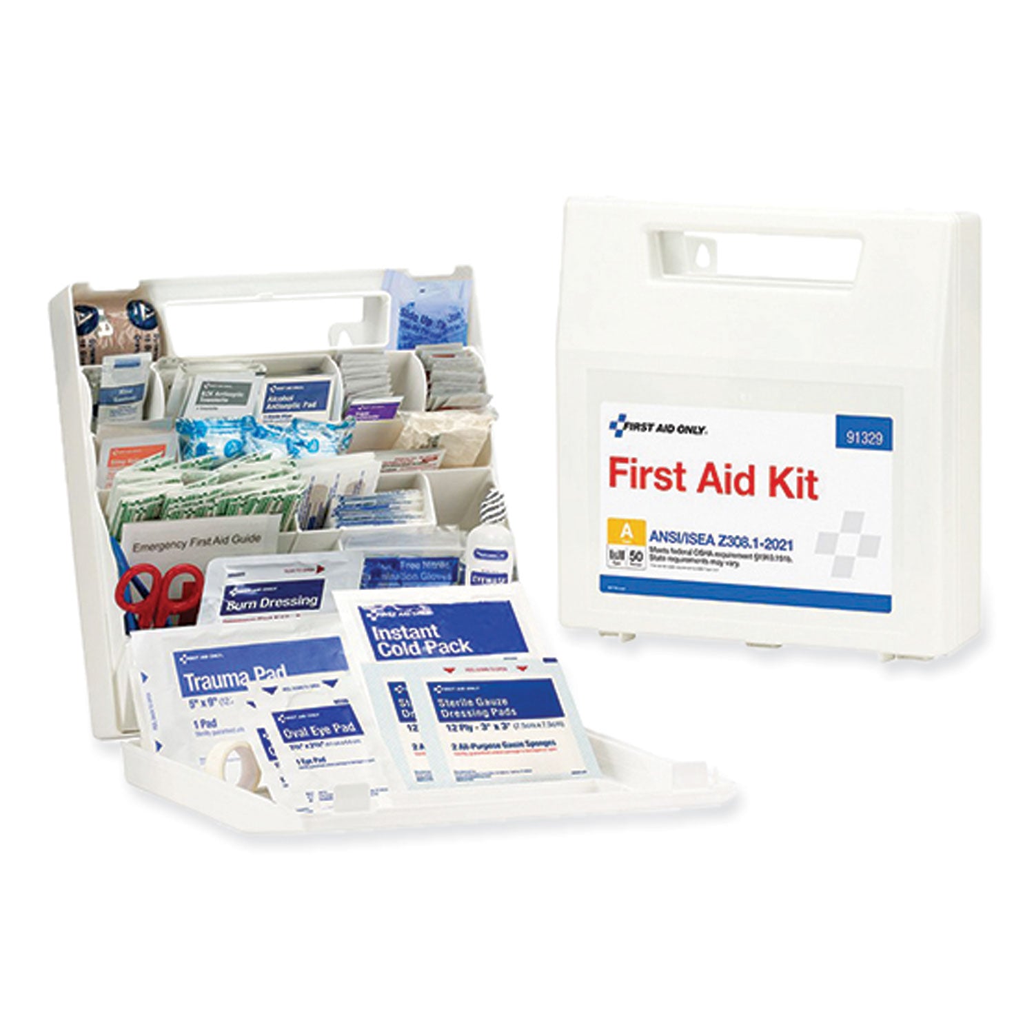 ansi-2021-first-aid-kit-for-50-people-184-pieces-plastic-case_fao91329 - 5
