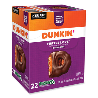 K-Cup Pods, Turtle Love Coffee, 22/Box