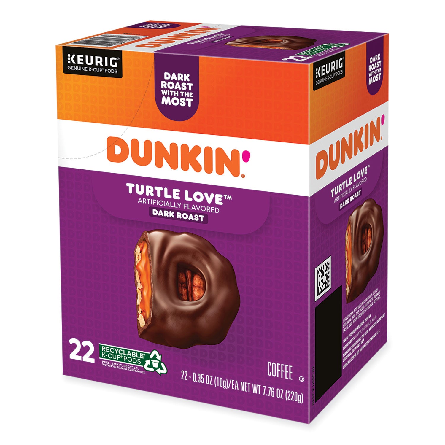 K-Cup Pods, Turtle Love Coffee, 22/Box