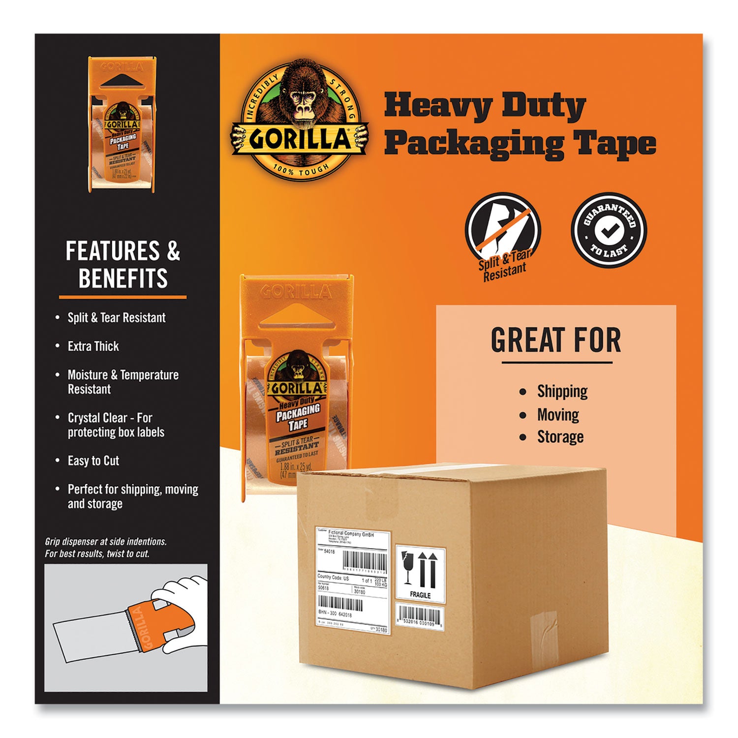 heavy-duty-packaging-tape-with-dispenser-188-x-25-yds-clear-4-pack_gor102680 - 6