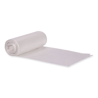 Eco Blend Max Can Liners, 33 gal, 0.8 mil, 33" x 39", Clear, 25 Bags/Roll, 8 Rolls/Carton