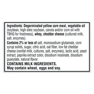 Puff'd Crackers, Double Cheese, 3 oz Bag, 6/Carton