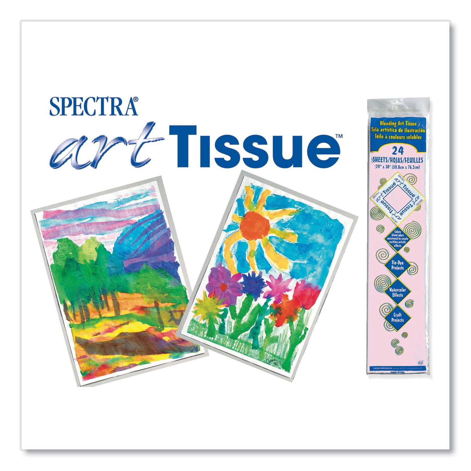 spectra-art-tissue-23-lb-tissue-weight-20-x-30-baby-pink-24-pack_pacp0059042 - 2